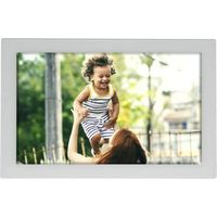 Denver PFF-1037W cornice fotografica digitale White 25,6 cm (10,1") Touch screen Wifi
