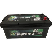 Batterie marine 12V 230Ah – LX80 – 1150A CCA – Technologie CA/CA épaisses – Pour camping-cars et applications marines – Lucas