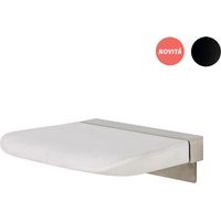 EVER Tuck Tray sedile modello con seduta con staffa attacco muro nero codice prod: EVTKTRT