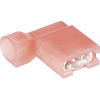 TE Connectivity 3-520133-2 Flachsteckhülse Steckbreite: 6.3 mm Steckdicke: 0.8 mm 180 ° Vollisolier