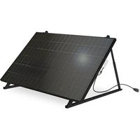 Kit 1 panneau solaire bifacial 500 W plug and play Mecafer - 428150