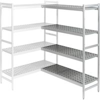 Rayonnage Retour 4 Niveaux FERMOSTOCK 6611 - P 460 x H 1685 mm - Fermod