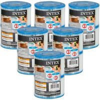 12 Filtres S1 pour Spa Intex (6 lots de 2 filtres)
