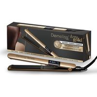 Glätteisen - SAINT ALGUE - Demeliss Kera-GOLD 2 in 1 - Glatt & Locken - Mit Keratin infundierte Platten - Temperatur 150 bis 230°C