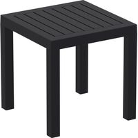 Tavolo Costa - Resina impermeabile - 45 x 45 x 45 cm - Crema