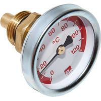 PAW Zeigerthermometer 1/2'' Ø50 mm mit roter Skala passend für PAW K2, K3, K5 und K7 21711