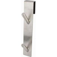 Gancio Doppio Per Porta Box Doccia Per Appendere Asciugamani Bagno 4x18 Cm 87766