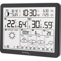 Station météo – WD3000 – prévisions 4 jours – Température intérieure/extérieure - Humidité - Pression barométrique - Wi-Fi jusqu'à 60m – Techno Line