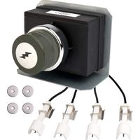 Kit d'allumage 7629 pour Weber Genesis I 330 avec boutons de brûleurs avant (2011-2016), Kit d'élément piézoélectrique d'allumage, Kit d'électrodes d'allumage Ne convient pas à Genesis II Serie