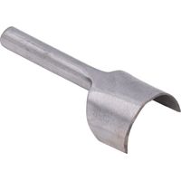 ACIER DEMI-ROND CUTTER PUNCH OUTIL BRICOLAGE EN CUIR ARTISANAT SCÈNE (50MM)