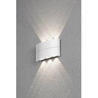 Konstsmide Chieri 7853-250 Aplique de Pared Exterior Blanco