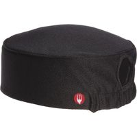 Calot de Cuisine Femme Cool Vent Noir - Chef Works