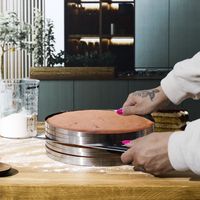 CERCLE A TRANCHER GENOISE REGLABLE M8
