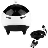 Écran de masque à lentilles de contact portable USB, nettoyeur automatique pour lentilles de contact (Noir)