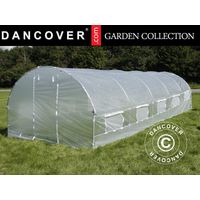 Foliengewächshaus 4x6,6x2m, 26,4m², Durchsichtig - Dancover