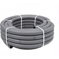 Hidroflox 32 mm graue PVC-Flexrohre in 25-m-Rollen