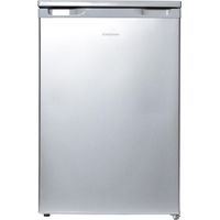 Statesman Freestanding L255S Under Counter Larder Fridge, 55cm, Silver