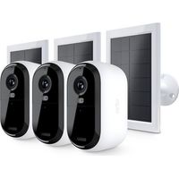 Caméra de surveillance - Arlo - Essential 3+ 3 caméras 2K + 3 panneaux solaires - Extérieur