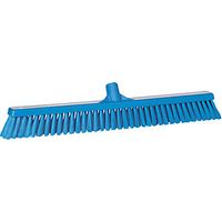 Escoba anchura 610 mm blanda / dura UE 10 unid azul