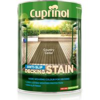 Cuprinol Anti Slip Decking Stain - Country Cedar - 5 Litre