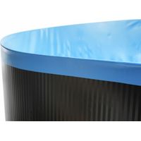 Steinbach Poolfolie rund, blau, Ø 549 x 150 cm