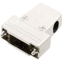 MH Connectors MHTRI-M-15-K 6550-0100-02 Guscio SUB-D Numero Poli (num): 15 Plastica metallizzata 180 °, 45 °, 45 ° Arge