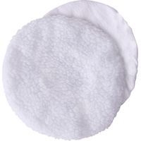 Unitec cartrend - Kit di tampone per lucidatura, 1 Pelle Tessuta, 1 tampone di lucidatura in Cotone, 240 mm, Lavabile
