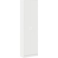 Armario con puerta Blanco 55 x 25 x 189 cm Madera contrachapada vidaXL