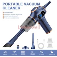 Aspirateur de voiture 980000PA, Machine de nettoyage Portable sans fil 120W, Mini nettoyeur à main puissant pour Subaru tous les modèles,Suction and Blowing