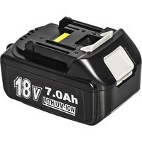 Batterie de rechange 18V 8000mAh BL1860B pour Makita 18V BL1860 BL1850 BL1850B BL1840 BL1840B BL1830 BL1830B BL1815 LXT-400 196399-0
