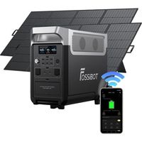 Générateur solaire portable 3840Wh 3600W – Batterie LiFePO4 – Recharge rapide AC et solaire – Usage camping et secours