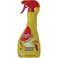Répulsif Oiseaux Retro 750ml éloigne Efficacement Pigeons Et Oiseaux - Retro