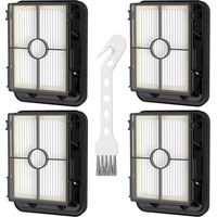 Accessoires pour aspirateur sec et humide Bissell CrossWave 3 en 1 C3 Pro 3555N, 4 filtres 1866 pour aspirateurs Bissell CrossWave 17132 2225N 2582N 25821 2519