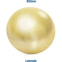 tachuela lisa. acero. para cubrir tornillería - heico acabado latonado ( color:000000 100)