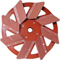 DISCO SPATOLATORE DIAMETRO 500MM IN GOMMA ANTIABRASIONE PER LA SIGILLATURA DI PAVIMENTI POSATI - RAIMONDI