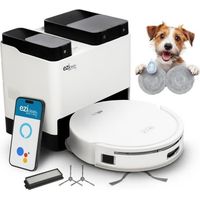Aspirateur robot laveur Z12 Ultra – Navigation LIDAR – Détection intelligente des tapis – Autonomie 4h30 – 56 dB(A) – Système d'autovidage – Eziclean