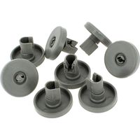 Roulettes panier inferieur par 8 pour Lave-vaisselle Faure, Lave-vaisselle Electrolux, Lave-vaisselle Arthur martin, Lave-vaisse