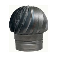 C FUMAIOLO GIREVOLE ZINCATO TONDO D 13 CM