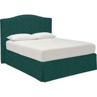 Bett in französischer Breite Blyth, abziehbar, grün