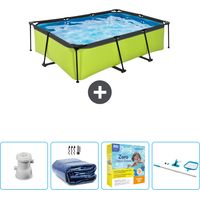 Exit-toys Piscina Exit Rectangular - 220x150x65 cm - 7-piezas SCB14