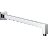 Bras de douche carré de couleur chrome 300 mm Damast Cassiopea 12602 Chromé - 300mm