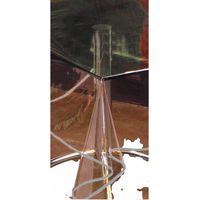Tischdecke Crystal alle Größen - Rechteck 140 x 240 cm - transparent