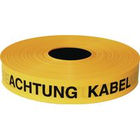 KELMAPLAST Trassenwarnband VersorgungsleitungBreite 40 mm Länge 250 m gelb