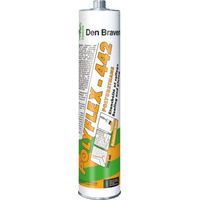 Den Braven – Mastic de fixation polyuréthane 300 ml – Collage et étanchéité pour joints de bâtiment – Très bonne adhérence – Gris