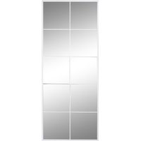 Espejo Hierro Espejo 60X2X150 Ventana Blanco