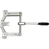FP – Clé à molette 115mm – Longueur totale 440mm – Crochets de traction forgés à chaud – Filetage trapézoïdal TRÉ16×5