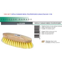 Mexil Polypropylen-Viehbürste 0,240 x 0,270 x 0,440