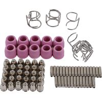 Kit de 80 pièces consommables pour torche de découpe plasma, embouts et équipement compatibles 40/50/60A, modèles SG 55, AG 60, WSD 60.