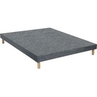 Sommier Essenzia TRADITION GRAPHIC 13cm Couleur 120x200 Anthracite Lattes
