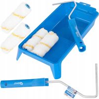 Strumento per pittore geko poliakryl 4el manico ergonomico rulli 10 cm
